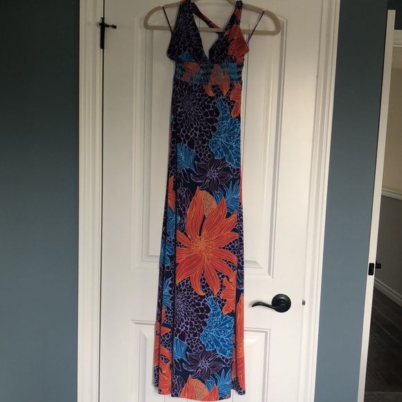 Moda International Tropical maxi dress - Picture 2 of 9